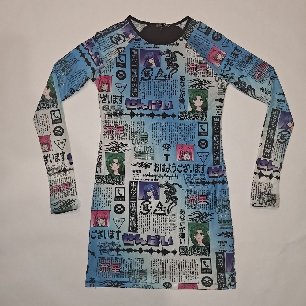 ANIME GIRL DRESS - SIZE XL